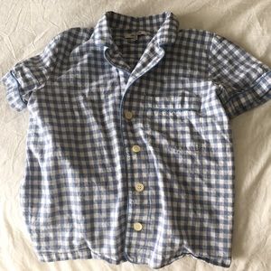 Madewell gingham shirt